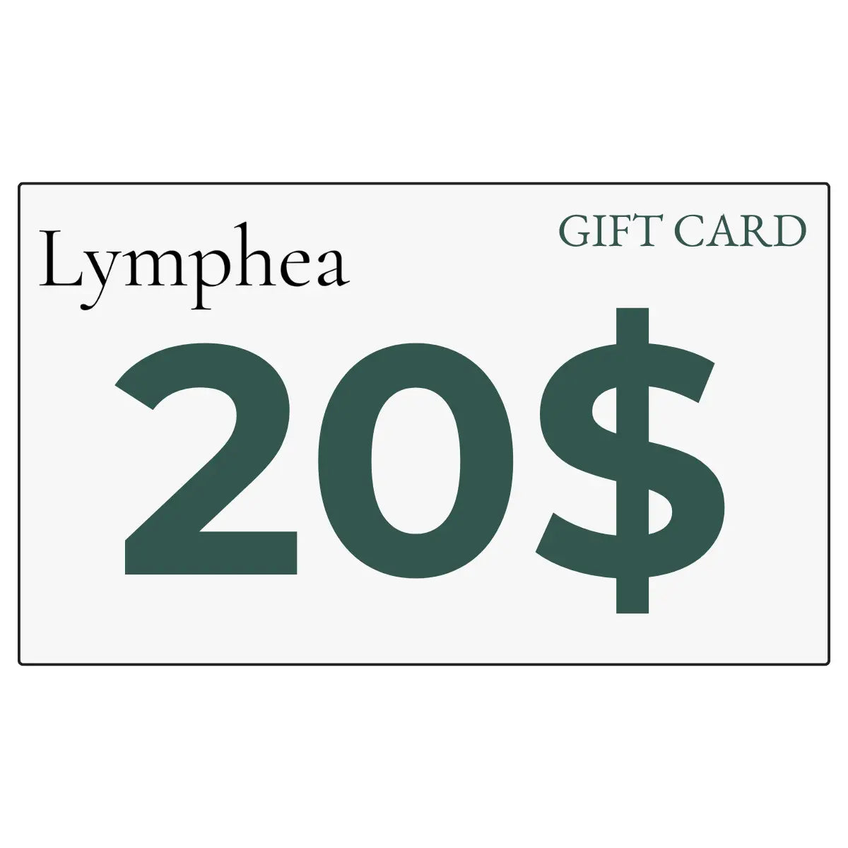 $20 Gift card
